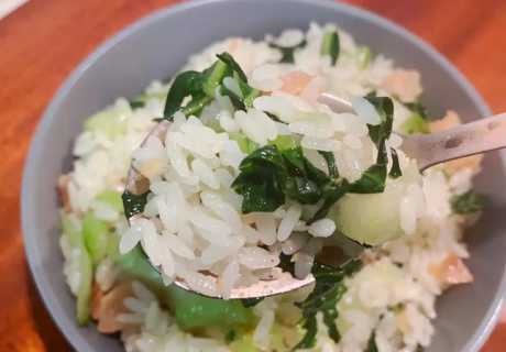 咸肉菜饭_咸肉菜饭的做法电饭煲