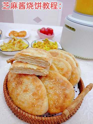 芝麻酱烧饼_芝麻酱烧饼的家常做法