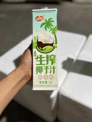 鲜榨椰子汁的做法