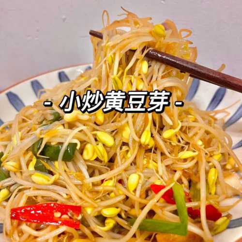 炒黄豆芽的做法大全