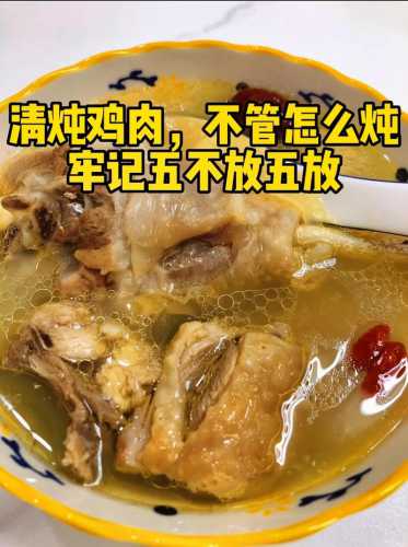 如何炖鸡肉_如何炖鸡肉好吃又简单