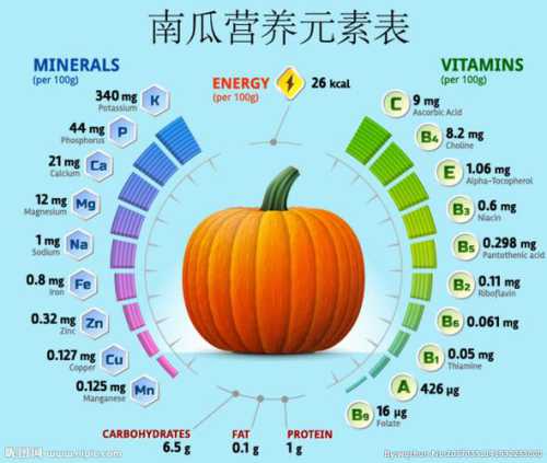 南瓜的营养价值