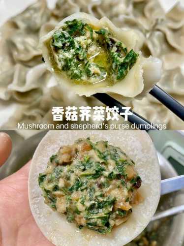 荠菜水饺馅的做法大全