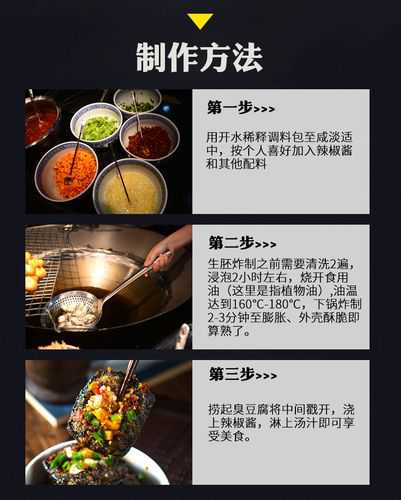 臭豆腐制作方法和配料